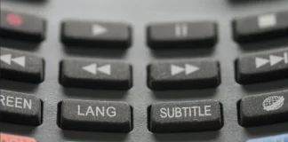 Как да изключите субтитрите на телевизор Vizio