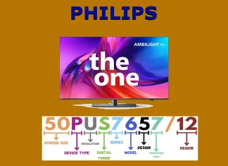 Номер на модела на телевизора PHILIPS, значение, обяснение