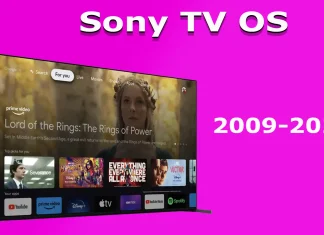 Как да определите операционната система на телевизор Sony