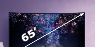 Колко широк е 65-инчов телевизор? : размери на 65-инчов телевизор