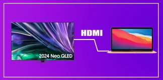 Как да свържете MacBook към телевизор